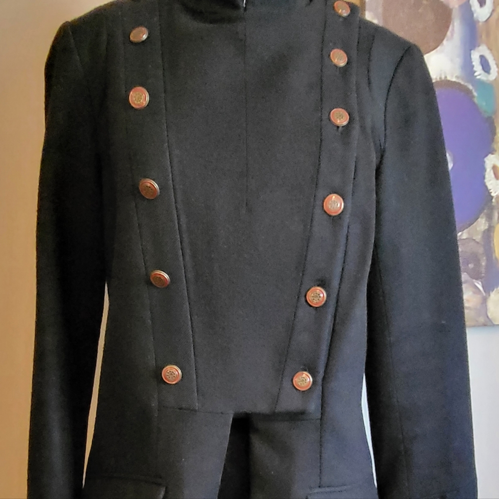 Vintage authentic steampunk Chloe military coat - size 38.